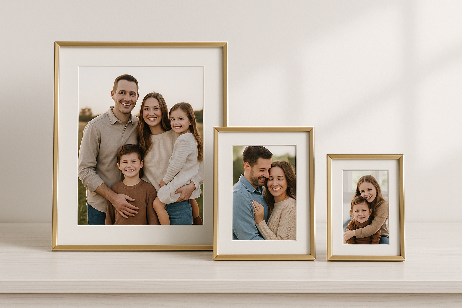 Kit Porta-Retratos - Vista Frontal