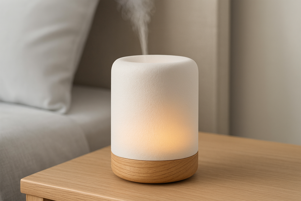 Difusor Aromas - Detalhe LED